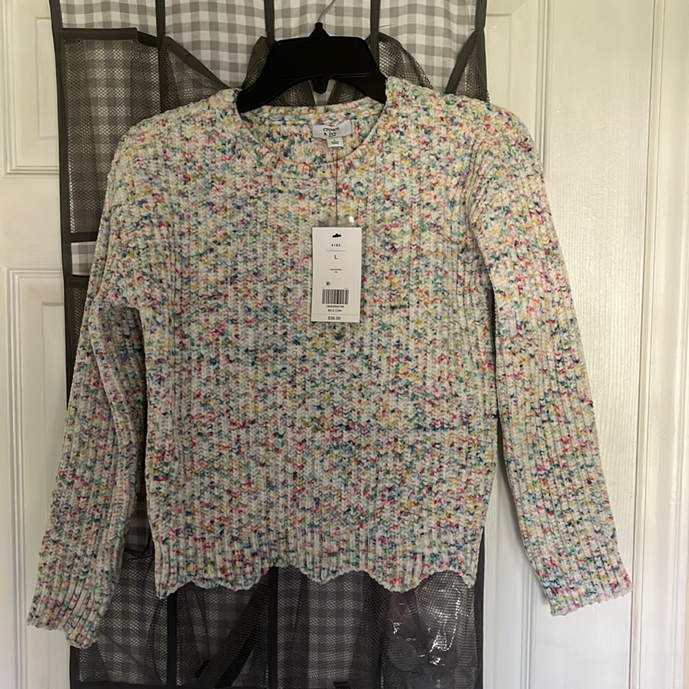 Brand new with tags - kids large Crown & Ivy sweater